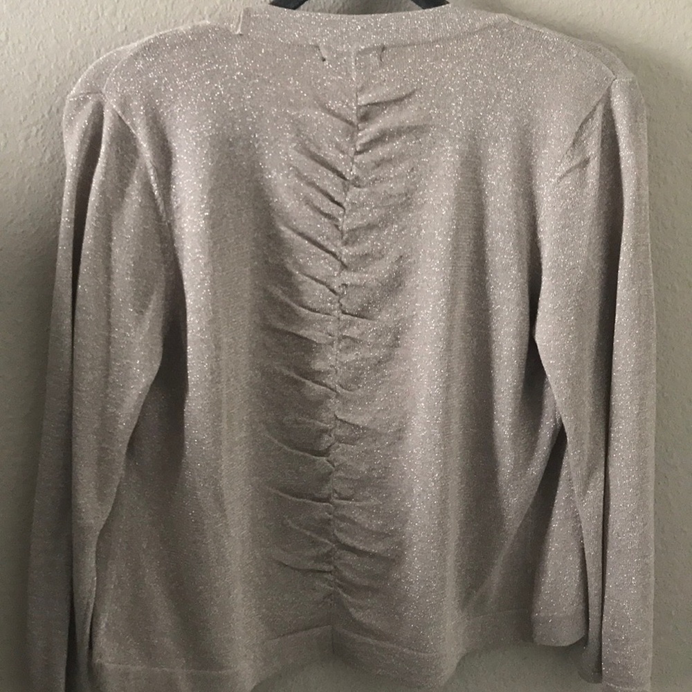 Silvery beige sweater